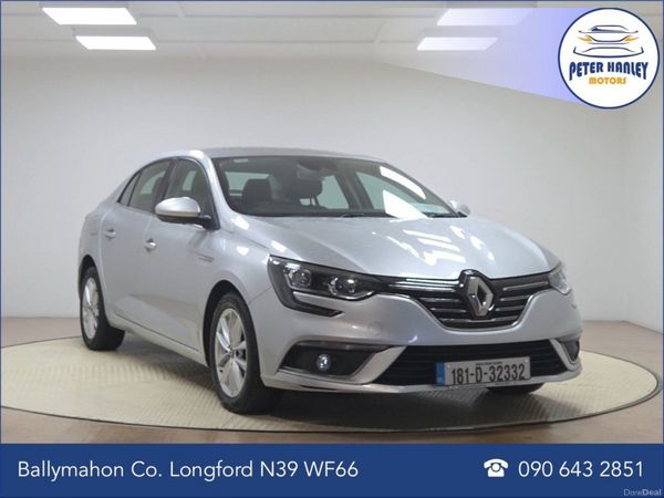 Renault Megane Saloon, Diesel, 2018, Grey
