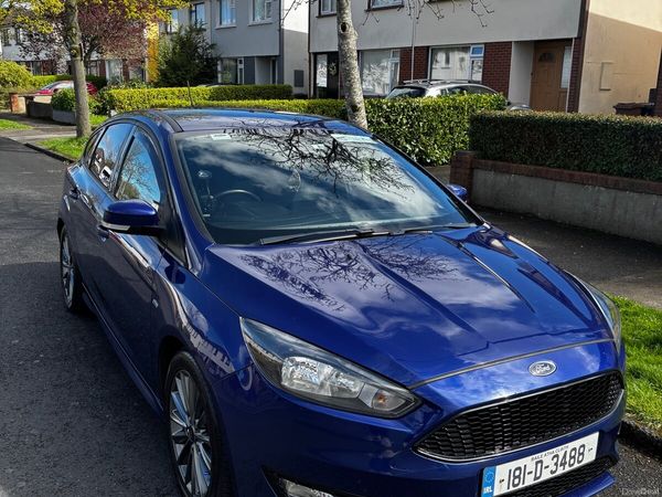 Ford Focus Hatchback, Diesel, 2018, Blue