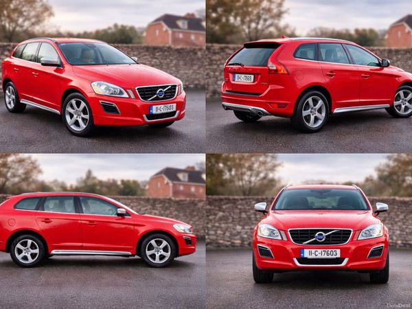 Volvo XC60 SUV, Diesel, 2011, Red
