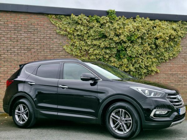 Hyundai Santa Fe SUV, Diesel, 2017, Black