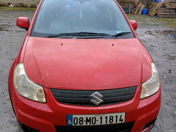 Suzuki SX4 SUV, Petrol, 2008, Red