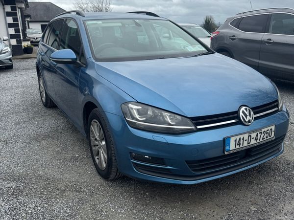 Volkswagen Golf Estate, Petrol, 2014, Blue