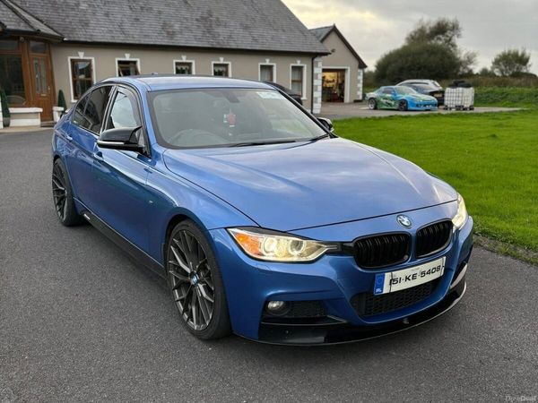 BMW 3-Series Saloon, Diesel, 2015, Blue