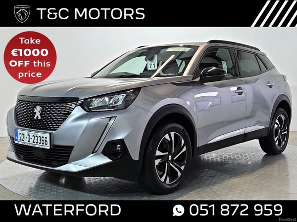 Peugeot 2008 SUV, Petrol, 2022, Grey