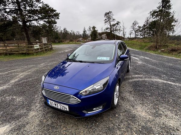 Ford Focus Hatchback, Diesel, 2016, Blue