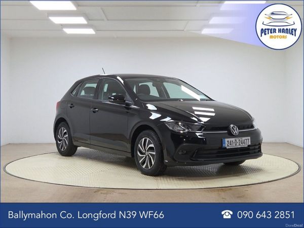 Volkswagen Polo Hatchback, Petrol, 2024, Black