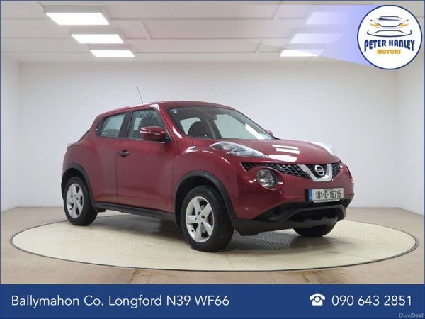 Nissan Juke SUV, Diesel, 2018, Red