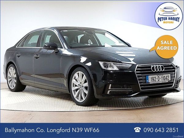 Audi A4 Saloon, Diesel, 2019, Black