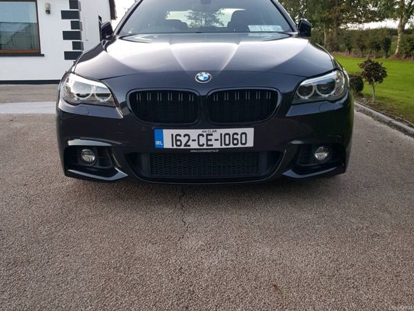 BMW 5-Series Saloon, Diesel, 2016, Black