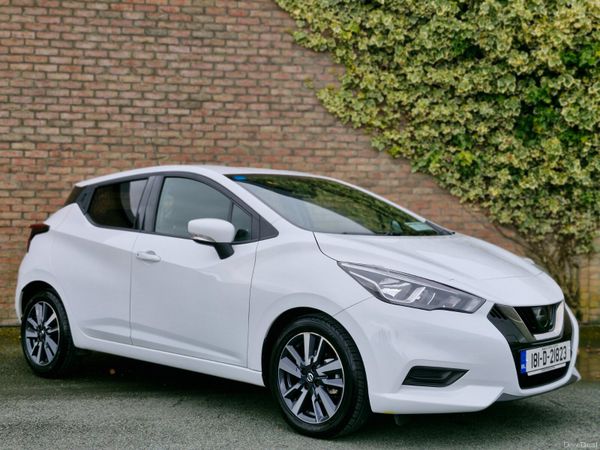 Nissan Micra Hatchback, Petrol, 2018, White