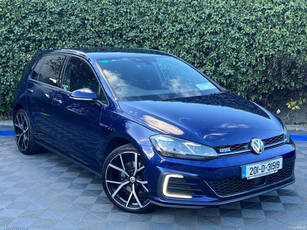 Volkswagen Golf Hatchback, Petrol Plug-in Hybrid, 2020, Blue