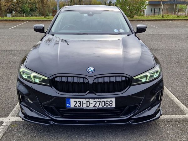 BMW 3-Series Saloon, Petrol Plug-in Hybrid, 2023, Black