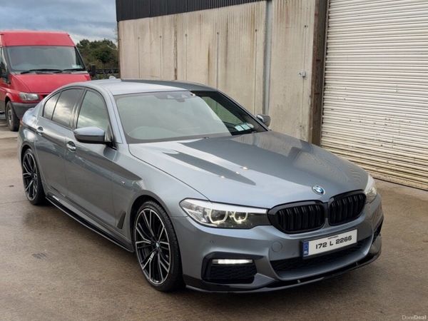 BMW 5-Series Saloon, Diesel, 2017, Blue