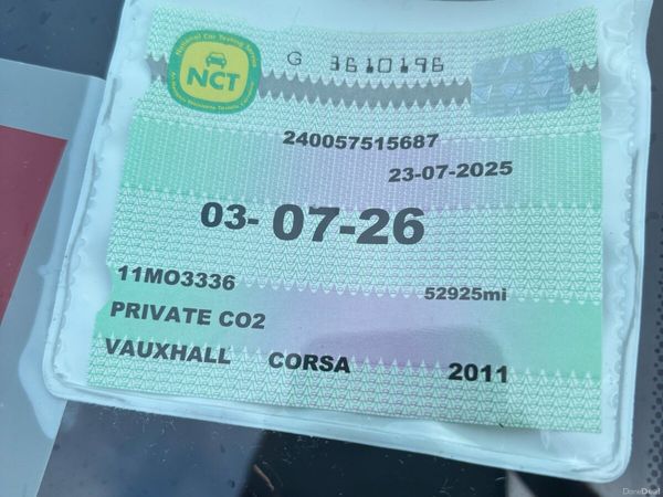 Vauxhall Corsa Hatchback, Petrol, 2011, Blue