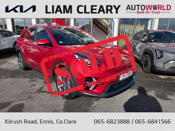 Kia Niro SUV, Electric, 2022, Red