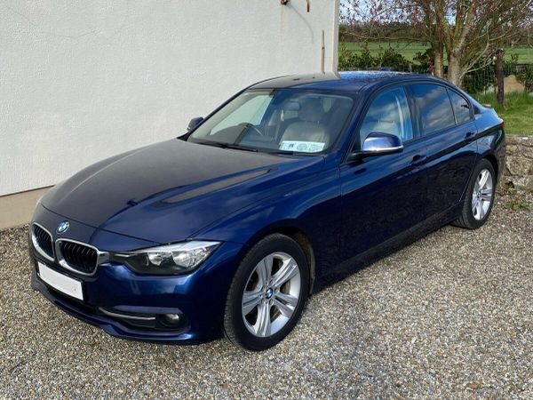 BMW 3-Series Saloon, Diesel, 2017, Blue
