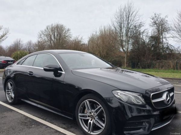 Mercedes-Benz E-Class Coupe, Diesel, 2018, Black
