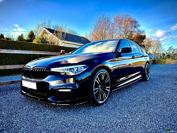 BMW 5-Series Saloon, Diesel, 2020, Black