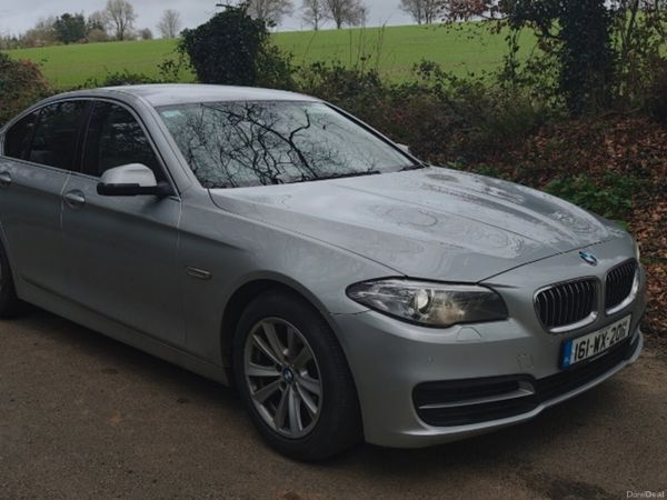 BMW 5-Series Saloon, Diesel, 2016, Silver