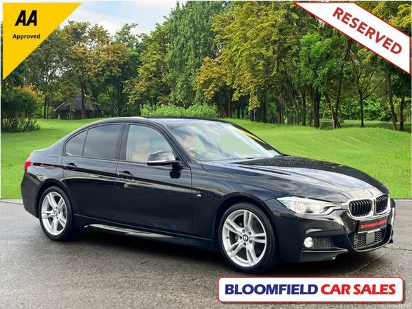BMW 3-Series Saloon, Diesel, 2018, Black