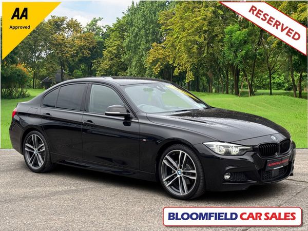 BMW 3-Series Saloon, Diesel, 2018, Black