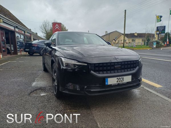 Polestar 2 Saloon, Electric, 2021, Black