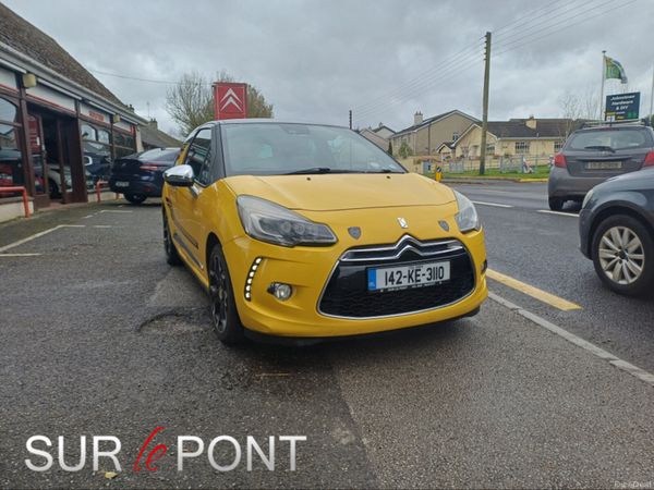 Citroen DS 3 Hatchback, Diesel, 2014, Yellow