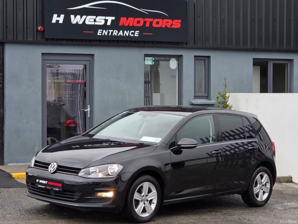 Volkswagen Golf Hatchback, Diesel, 2016, Black