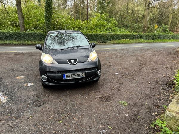 Peugeot 107 Hatchback, Petrol, 2006, Black