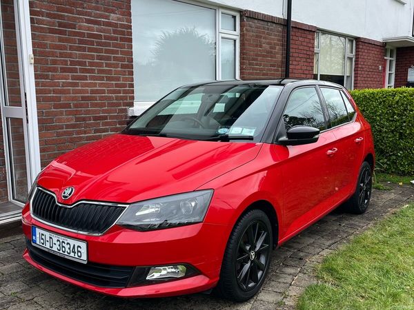 Skoda Fabia Hatchback, Petrol, 2015, Red