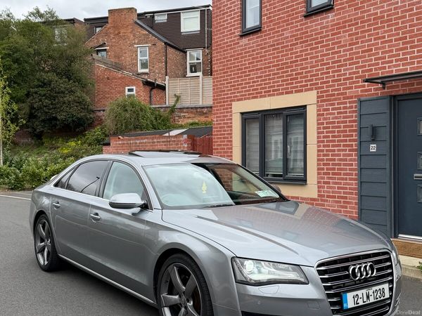 Audi A8 Saloon, Diesel, 2012, Grey