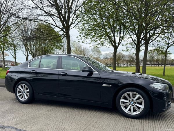 BMW 5-Series Saloon, Diesel, 2013, Black