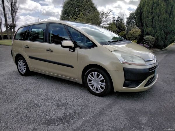 Citroen C4 Picasso MPV, Petrol, 2007, Yellow