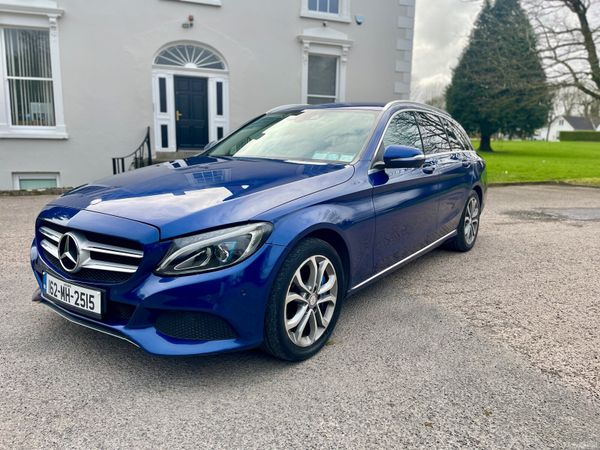 Mercedes-Benz C-Class Estate, Petrol Plug-in Hybrid, 2016, Blue