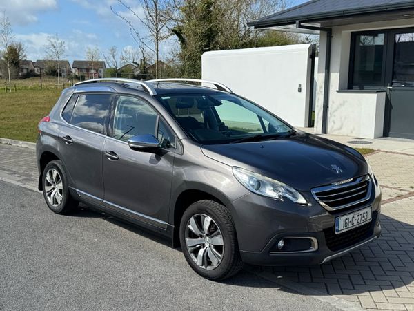 Peugeot 2008 SUV, Petrol, 2016, Grey