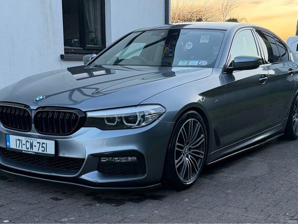 BMW 5-Series Saloon, Diesel, 2017, Grey