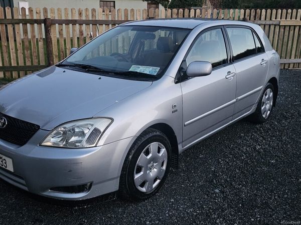 Toyota Corolla All Terrain Vehicle, Petrol, 2004, Silver