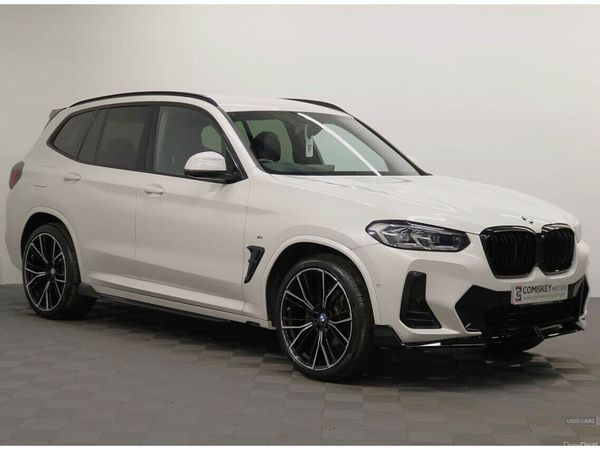 BMW X3 SUV, Diesel Hybrid, 2022, White