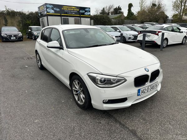 BMW 1-Series Hatchback, Petrol, 2014, White