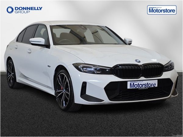 BMW 3-Series Saloon, Petrol Hybrid, 2022, White