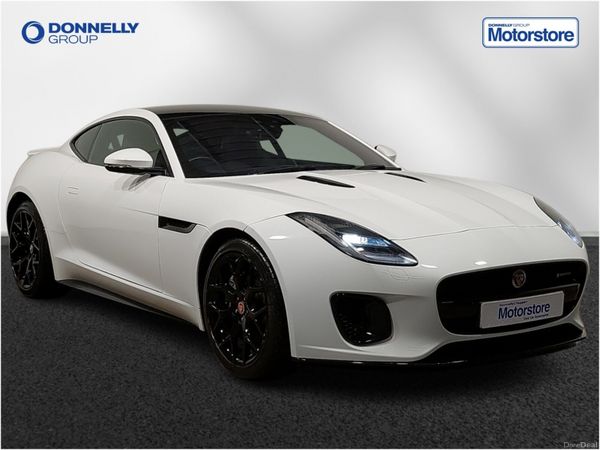 Jaguar F-Type Coupe, Petrol, 2018, White
