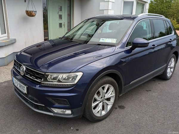 Volkswagen Tiguan SUV, Diesel, 2017, Blue