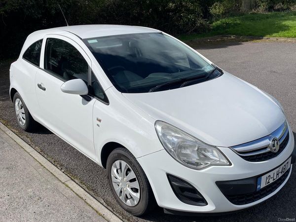 Vauxhall Corsa Hatchback, Petrol, 2012, White