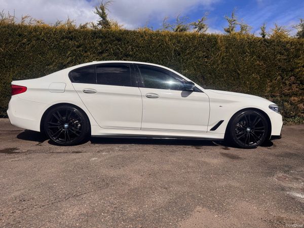 BMW 5-Series Saloon, Diesel, 2018, White