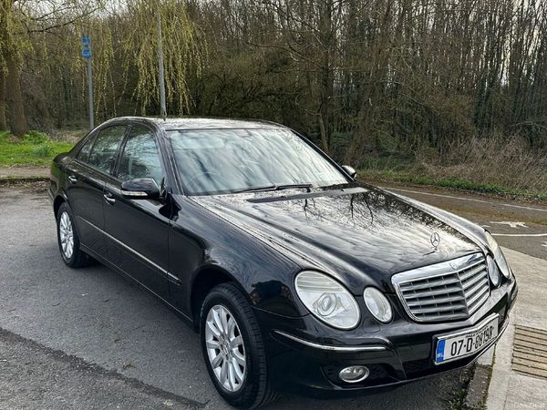 Mercedes-Benz E-Class Saloon, Petrol, 2007, Black