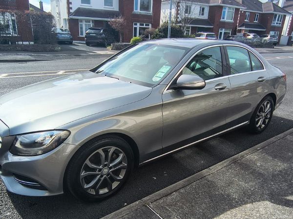 Mercedes-Benz C-Class Saloon, Petrol, 2015, Silver