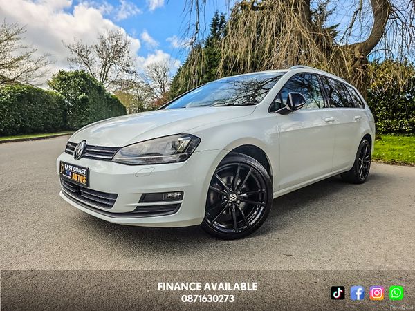 Volkswagen Golf Estate, Petrol, 2018, White