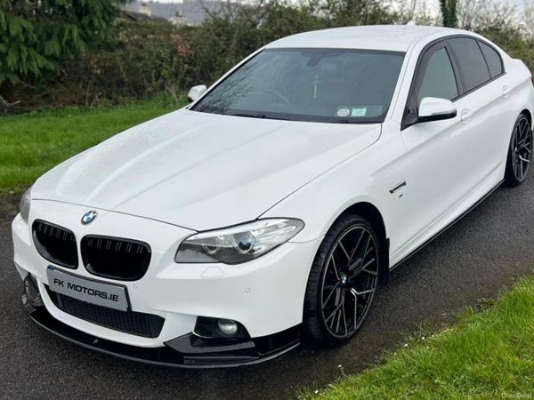 BMW 5-Series Saloon, Diesel, 2015, White