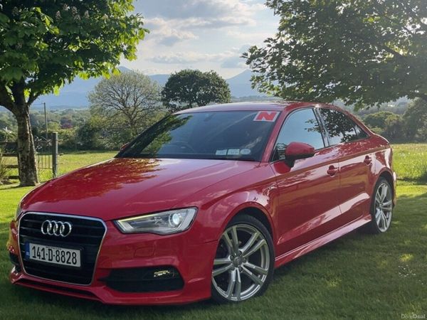 Audi A3 Saloon, Diesel, 2014, Red