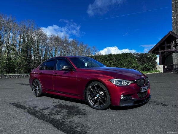 BMW 3-Series Saloon, Diesel, 2017, Orange